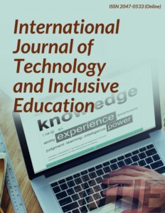 International Journal of Technology and Inclusive Education